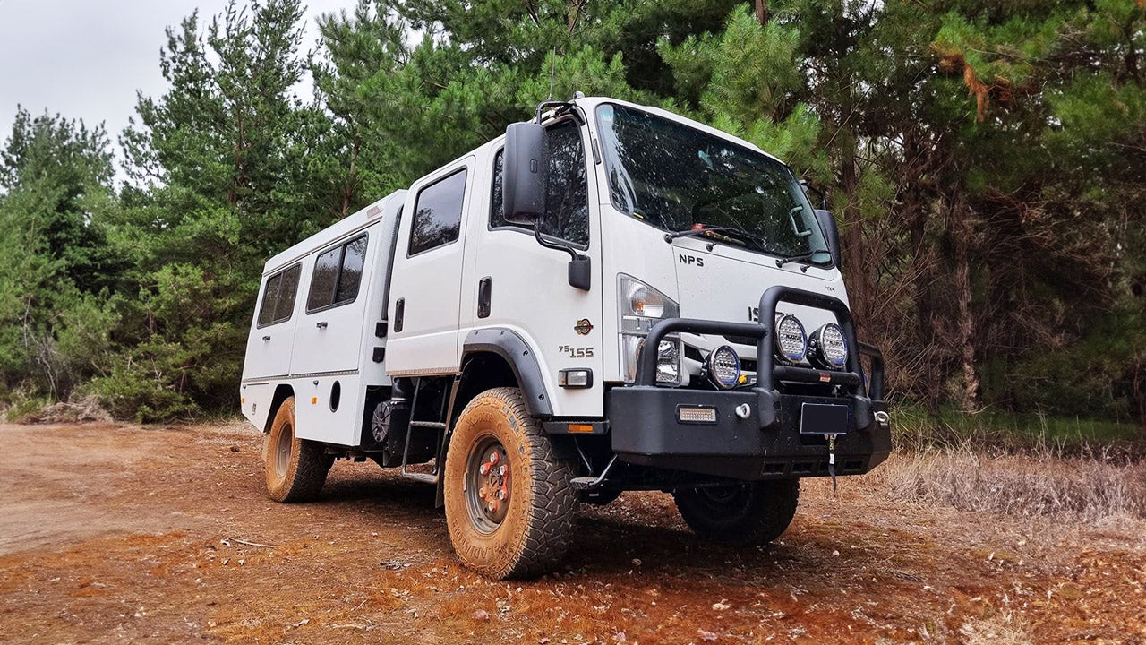 Alloy Truck Bullbar on Isuzu